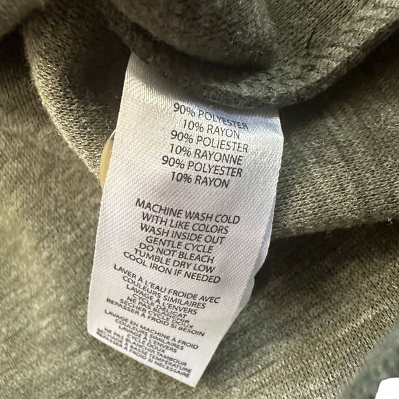 Beachlunchlounge Green Polyester Boxy Oversized Button Up Shacket Size L - Picture 5 of 6